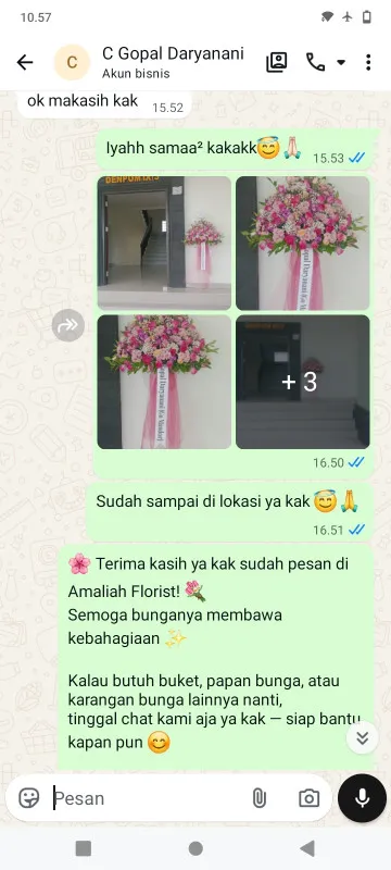 Pengiriman Karangan Bunga Tpu Tanah Kusir
