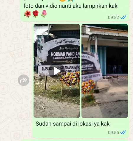 Pengiriman Karangan Bunga Tpu Tanah Kusir