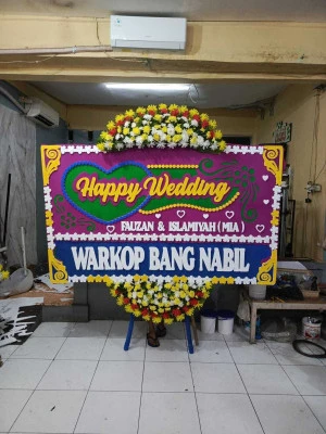 Papan Bunga di Tpu Tanah Kusir