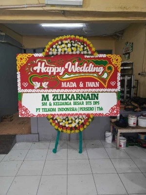 Papan Bunga di Tpu Tanah Kusir