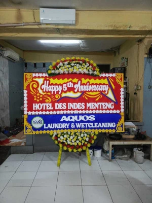 Papan Bunga di Tpu Tanah Kusir