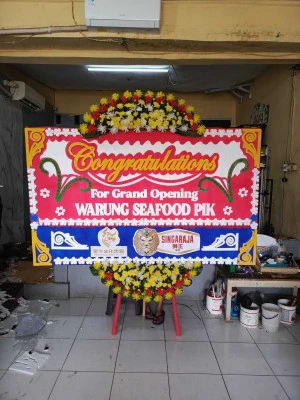 Papan Bunga di Tpu Tanah Kusir
