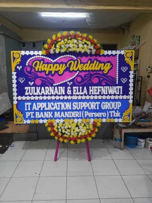 Papan Bunga di Tpu Tanah Kusir